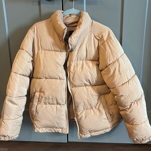 Forever 21 Puffer Coat Tan/Caramel (Women’s)